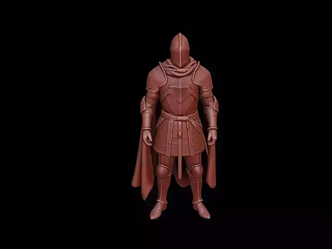 Medieval Knight Figure