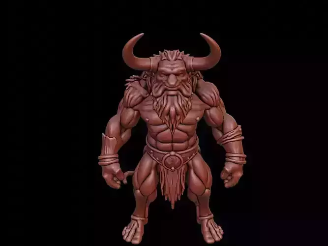 Minotaur Figure