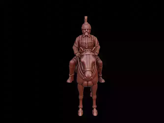 Mongol Cavalry Figure