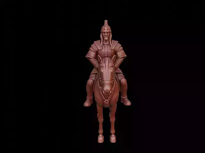 Mongol Cavalry Figure