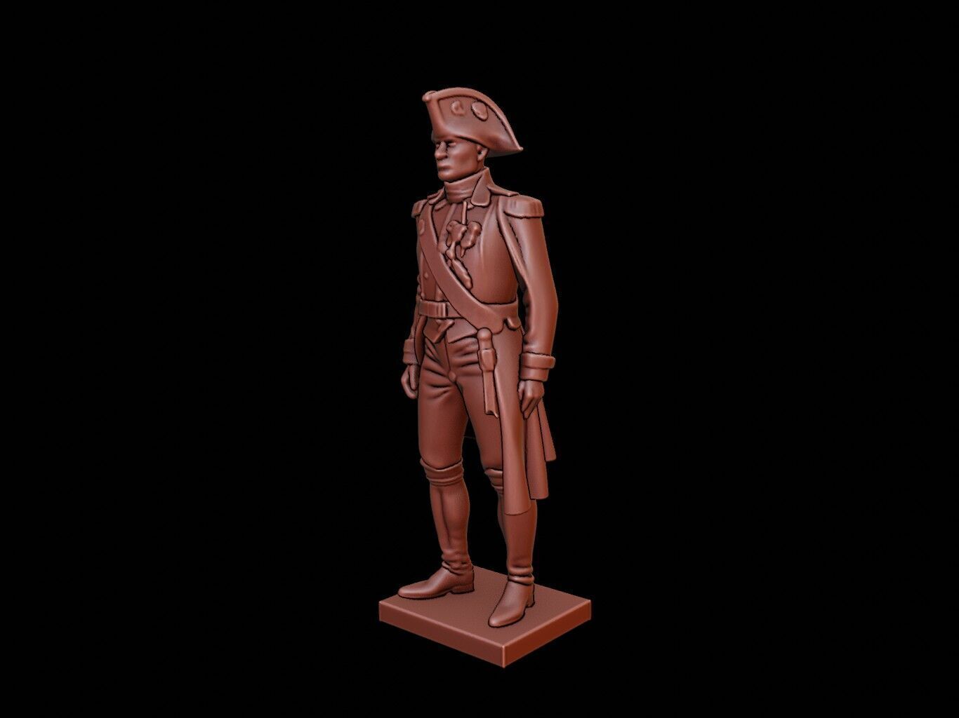 Napoleon Bonaparte Figure 3D print model_2
