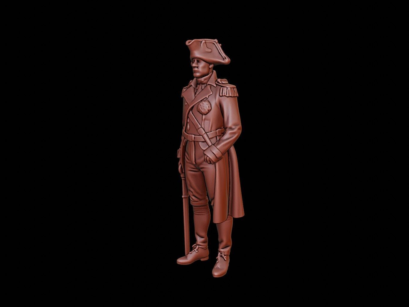 Napoleon Bonaparte Figure 3D print model_2