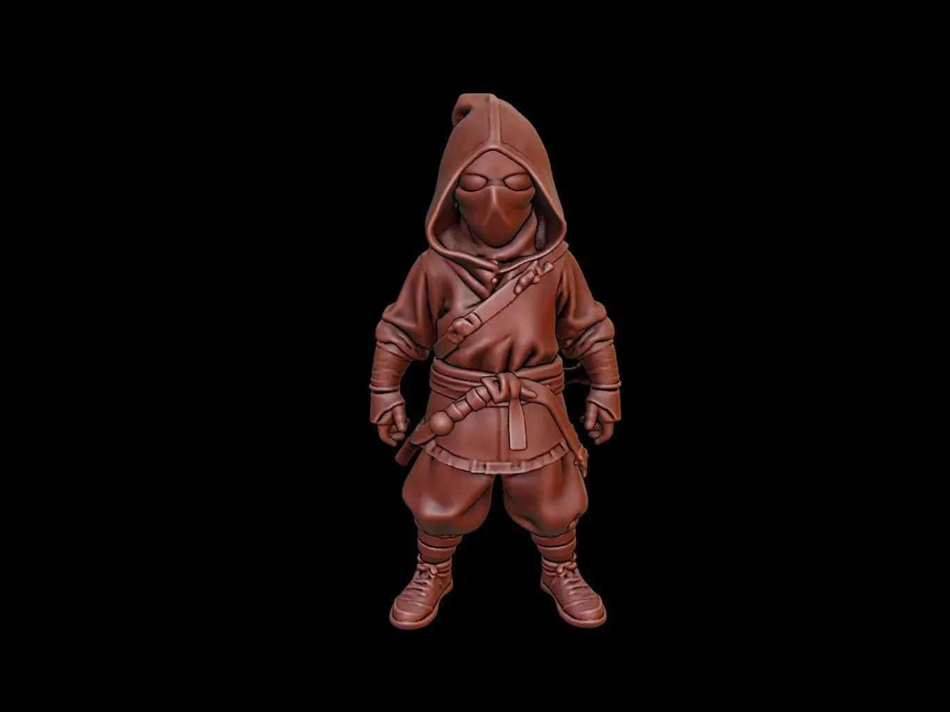 Ninja Figure 3D print model