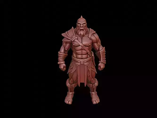Norse Berserker Figure