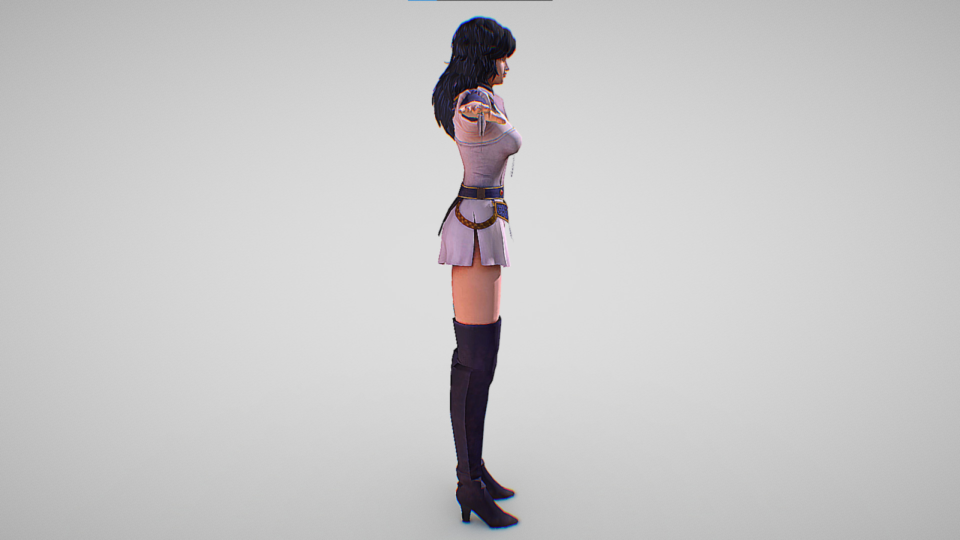 Mamiya - Fist Of The North Star - Legends Revive Low-poly 3D model_4