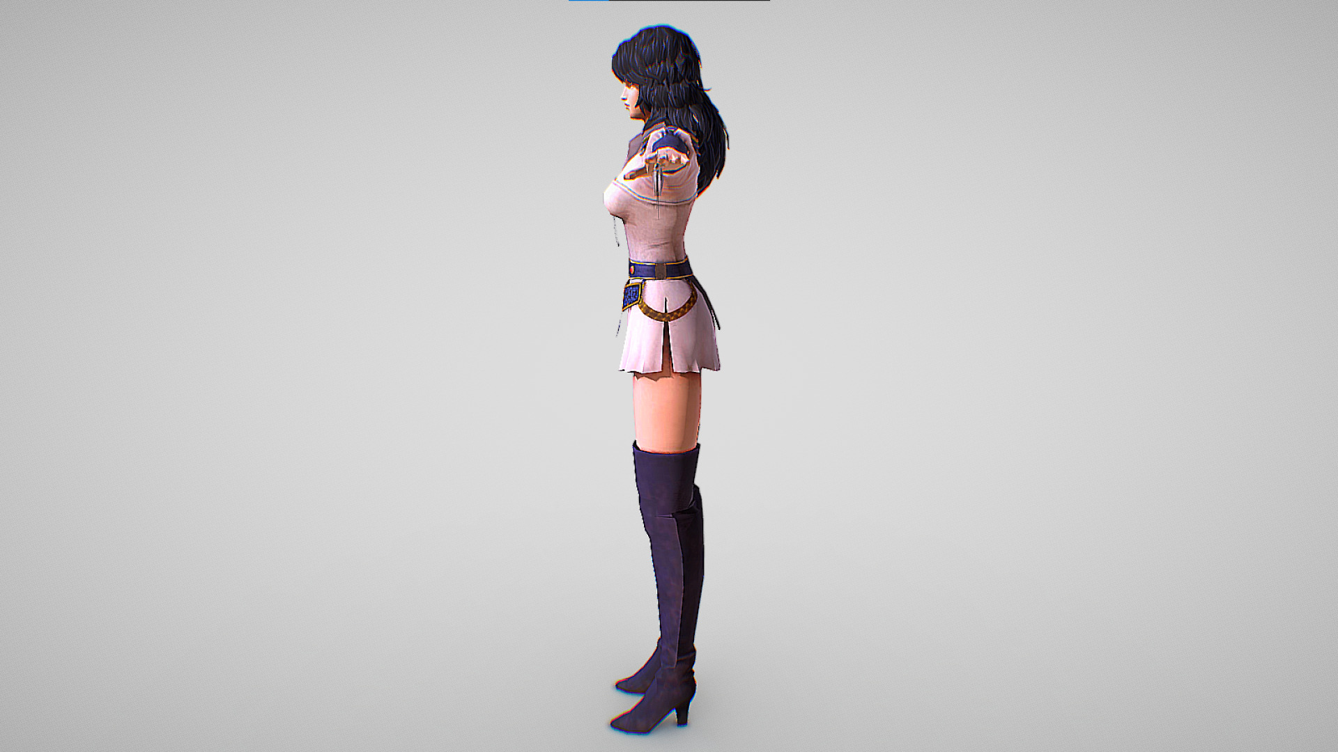 Mamiya - Fist Of The North Star - Legends Revive Low-poly 3D model_5