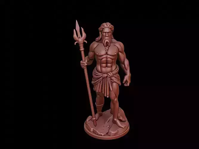 Poseidon Figure