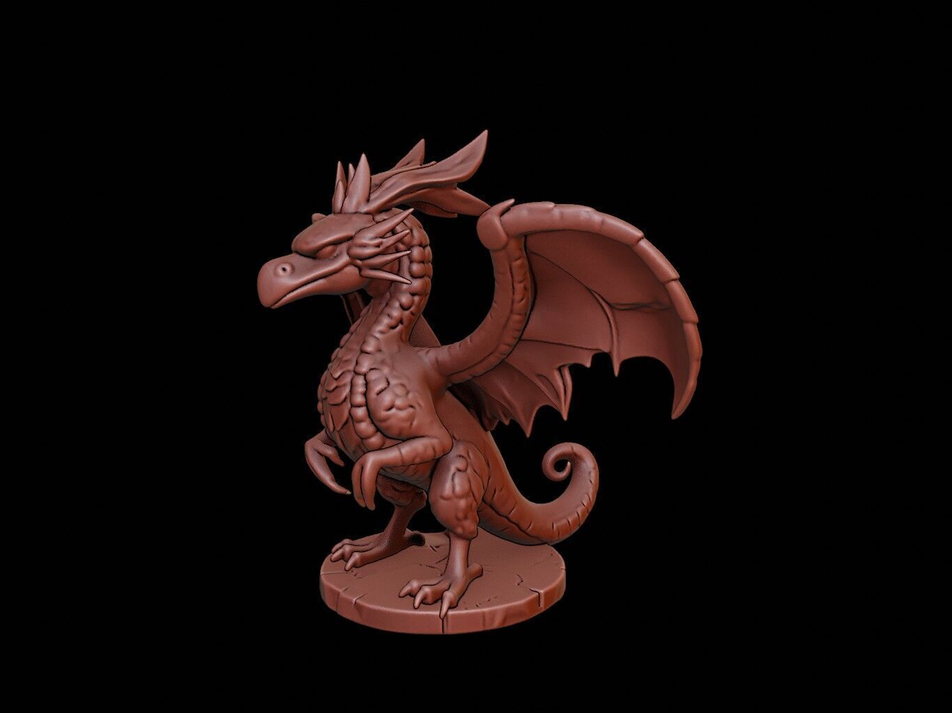 Quetzalcoatl Figure 3D print model_2