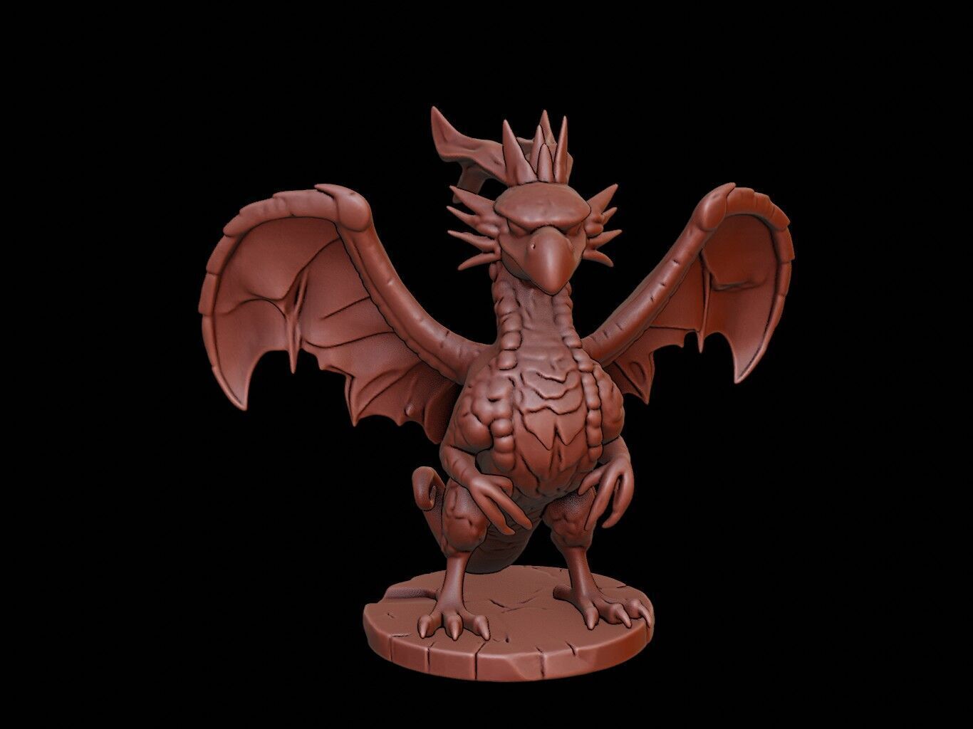 Quetzalcoatl Figure 3D print model_1