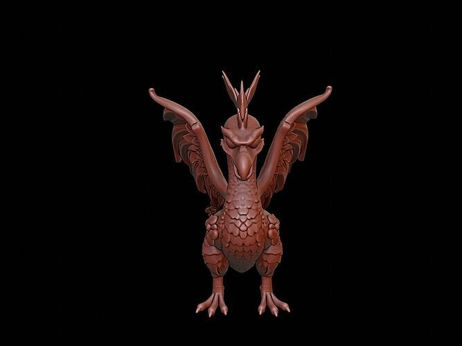 Quetzalcoatl Figure 3D print model