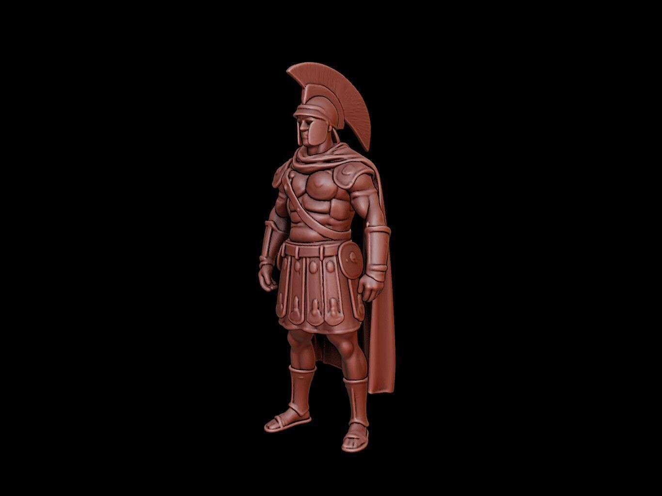 Roman Legionnaire Figure 3D print model_2