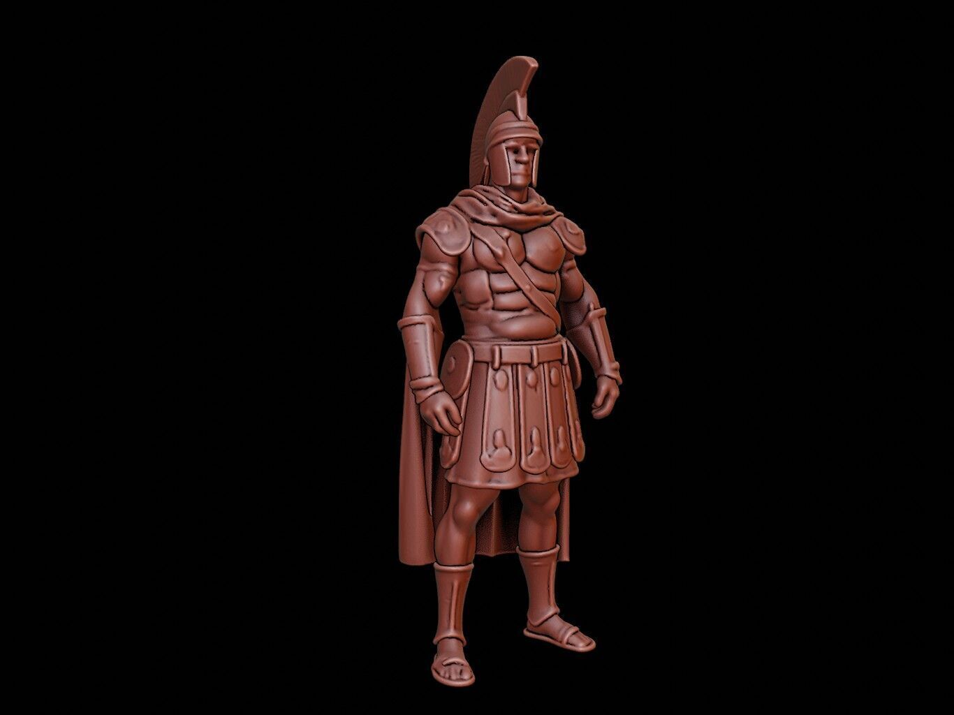 Roman Legionnaire Figure 3D print model_1