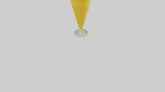 Mango lassi model Low-poly 3D model 7