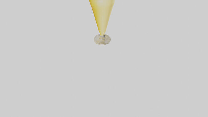 Mango lassi model Low-poly 3D model 6