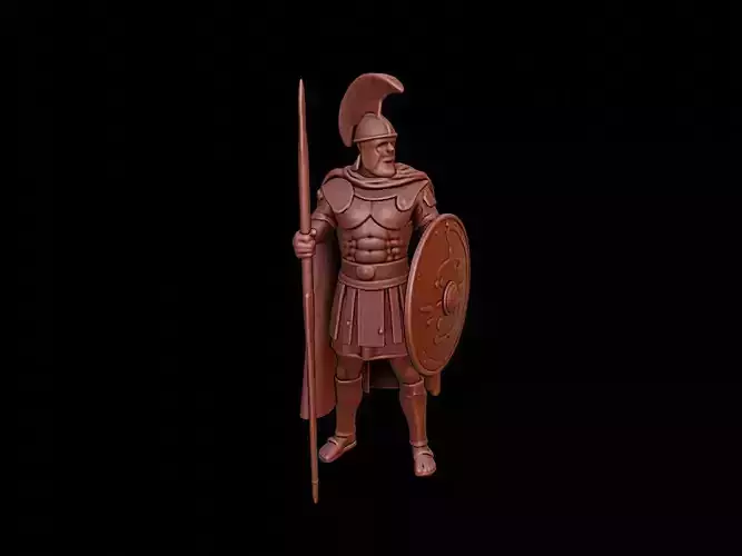 Roman Legionnaire Figure 3D print model