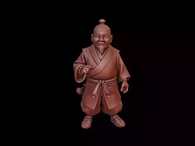 Shaolin Monk Figure