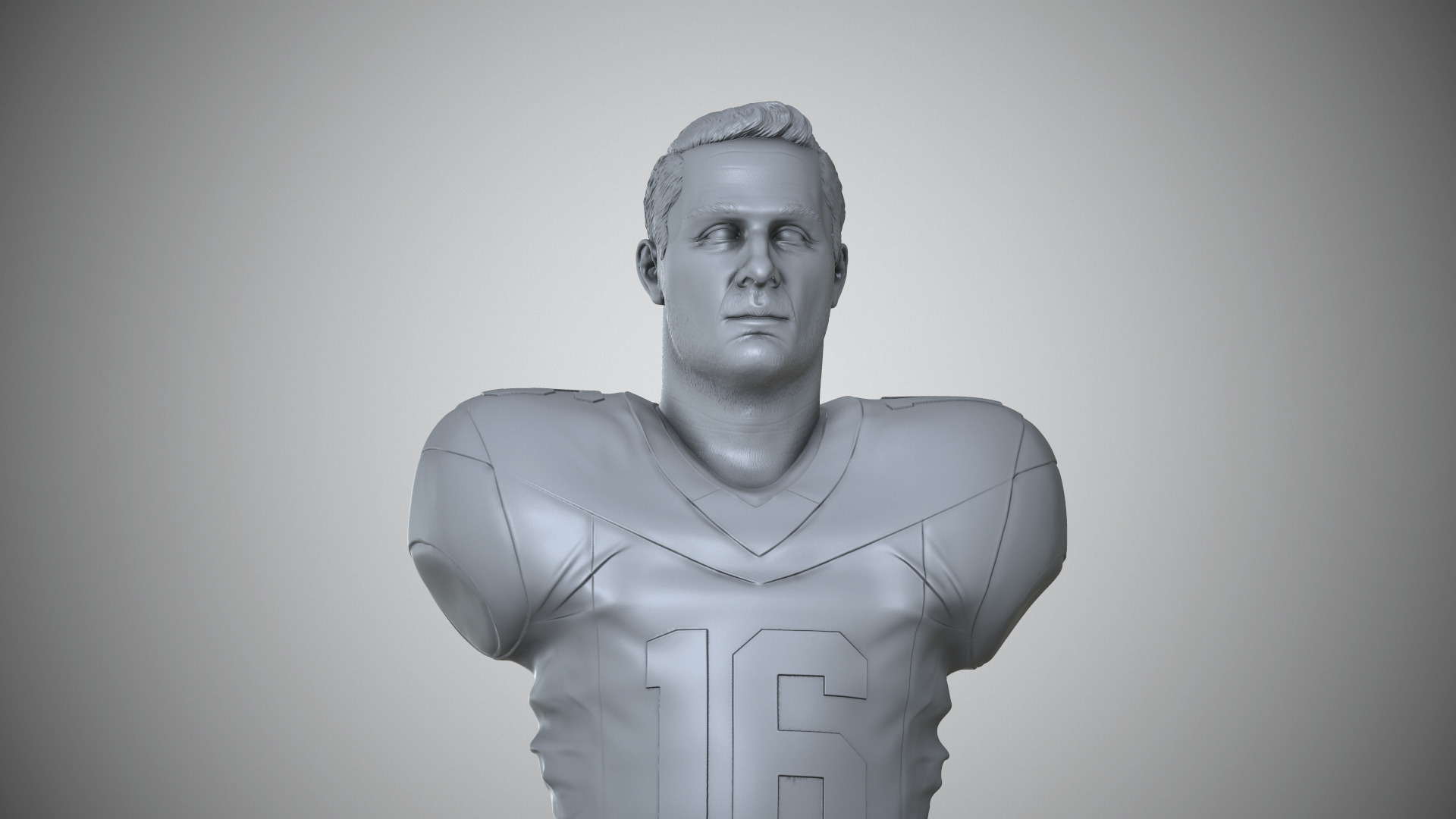 Jared Goff 3D print model_7