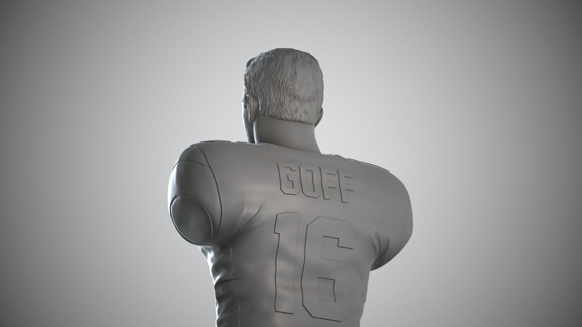 Jared Goff 3D print model_9