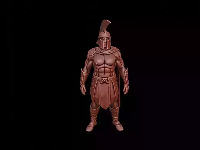 Spartan Soldier Figure