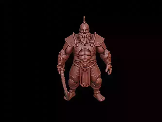 Tengris Warrior Figure