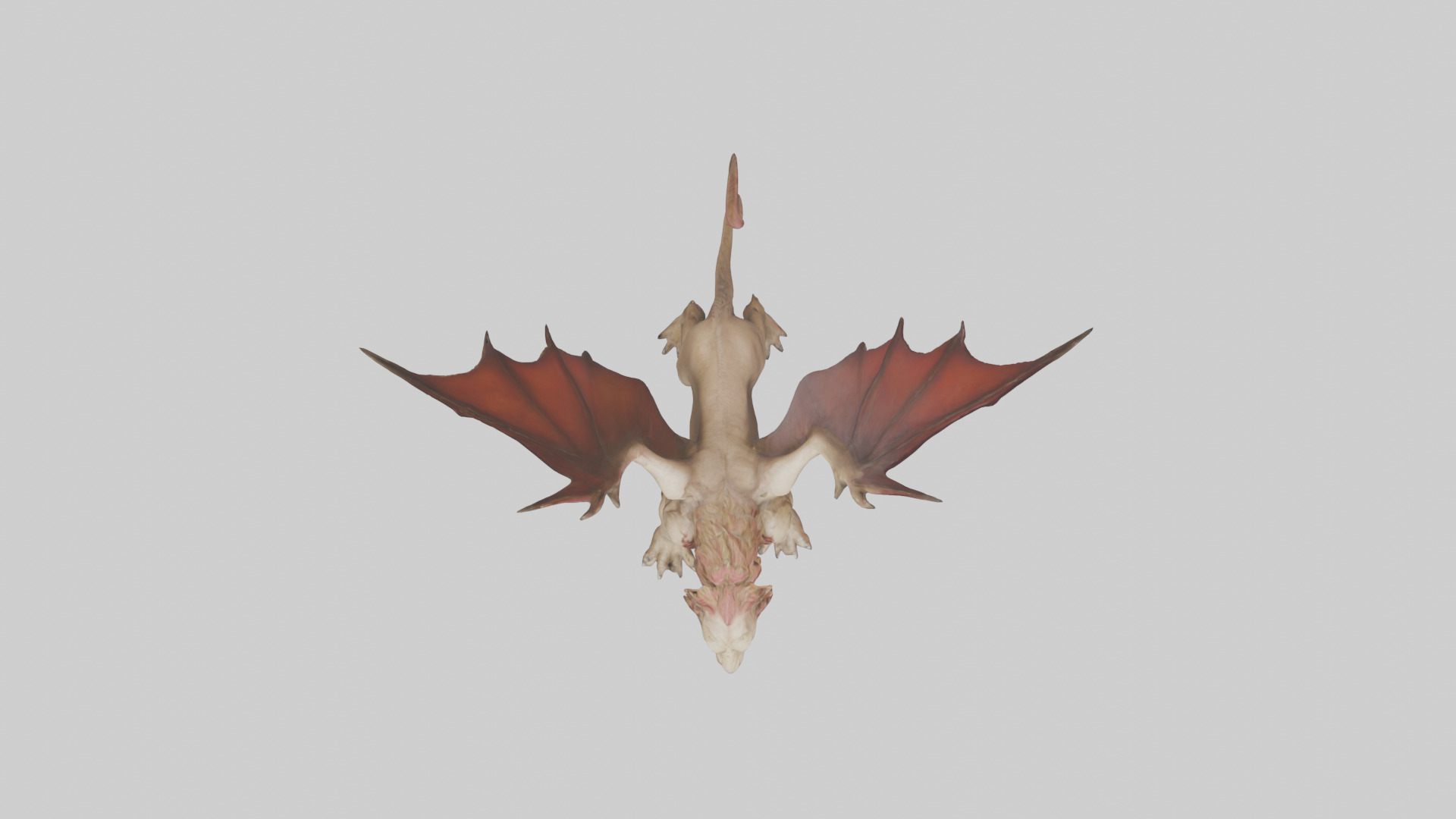 Manticore model Low-poly 3D model_14
