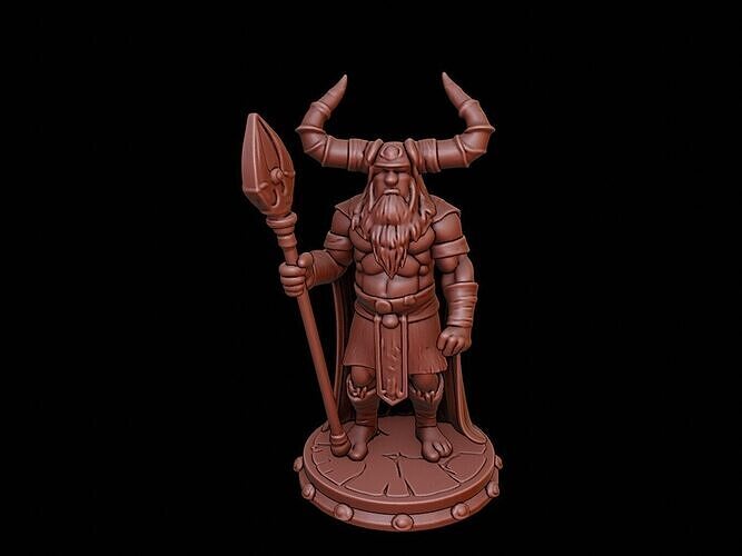 Valknut Symbol Figure 3D print model