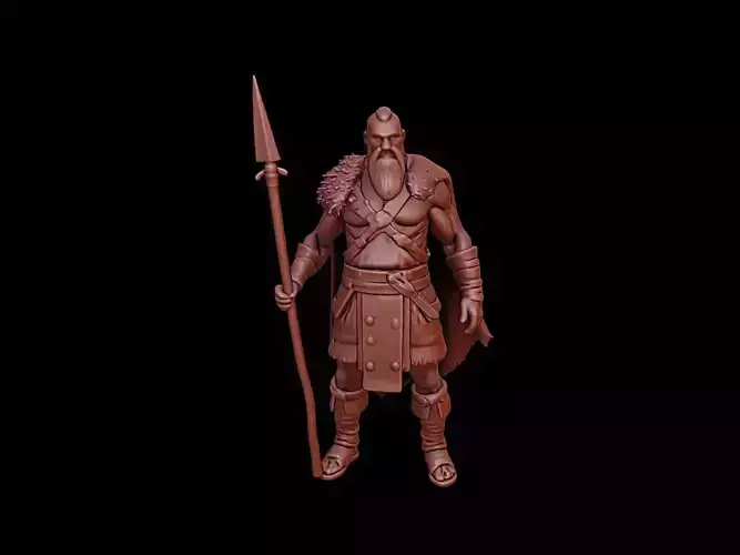 Viking Warrior Figure
