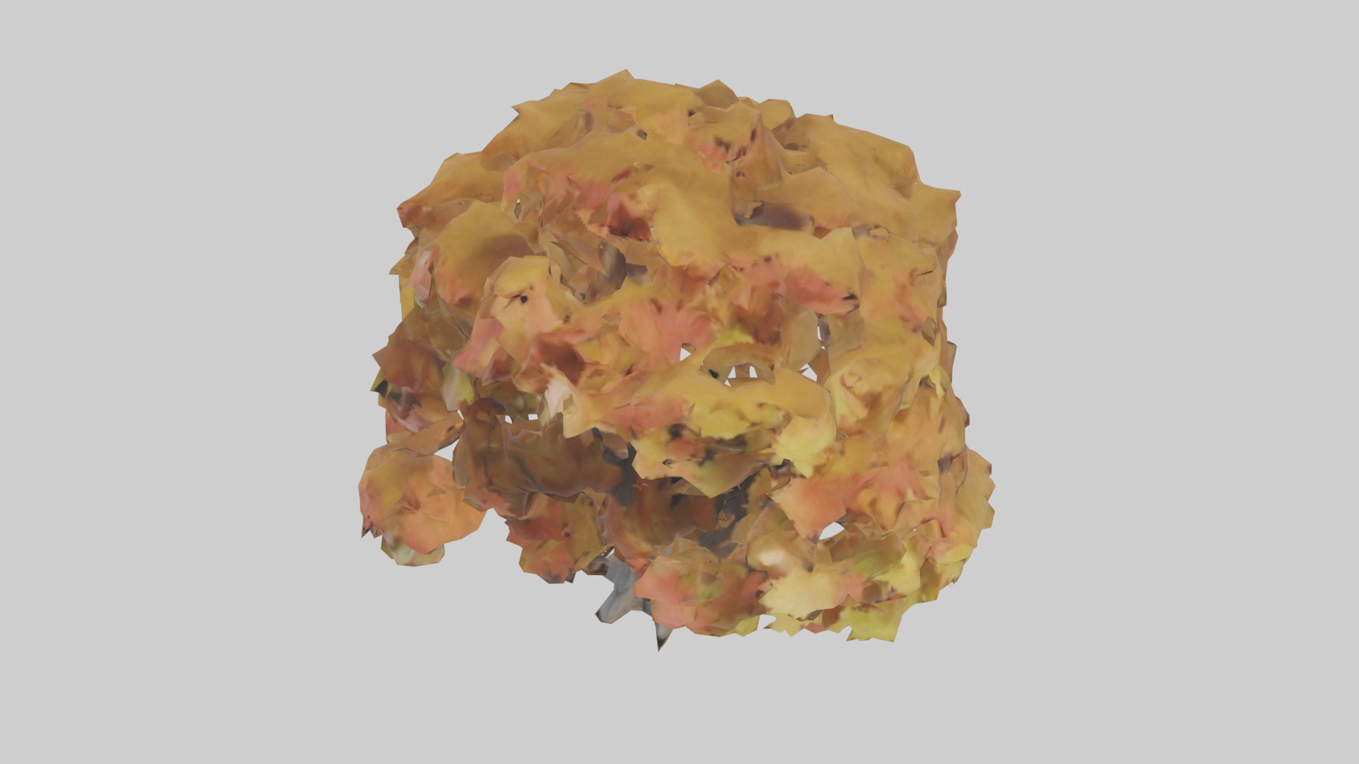 Maple tree model Low-poly 3D model_16