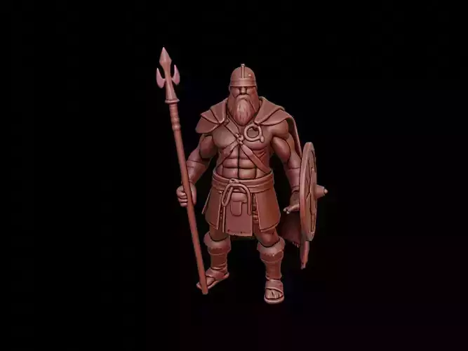 Viking Warrior Figure