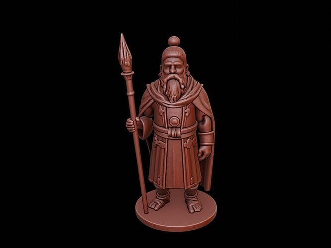 Zoroaster Figure 3D print model