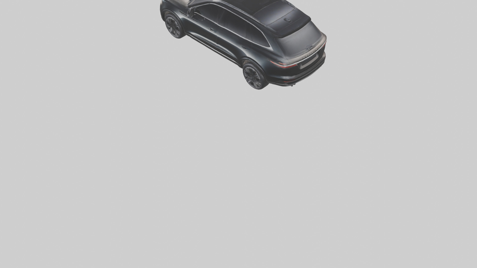 Lux Car Model Low-poly 3D model_3