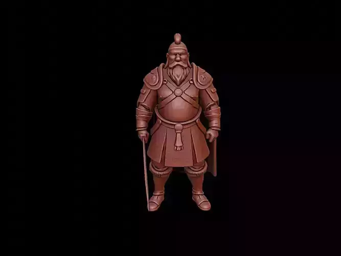 medieval soldier Figure