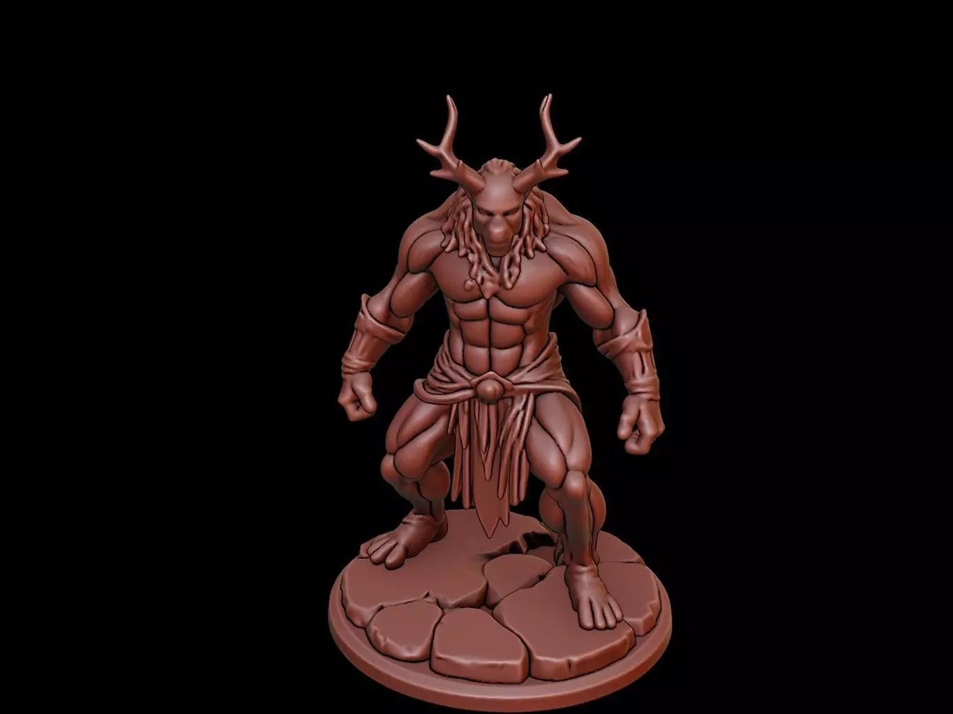 monster Figure 3D print model
