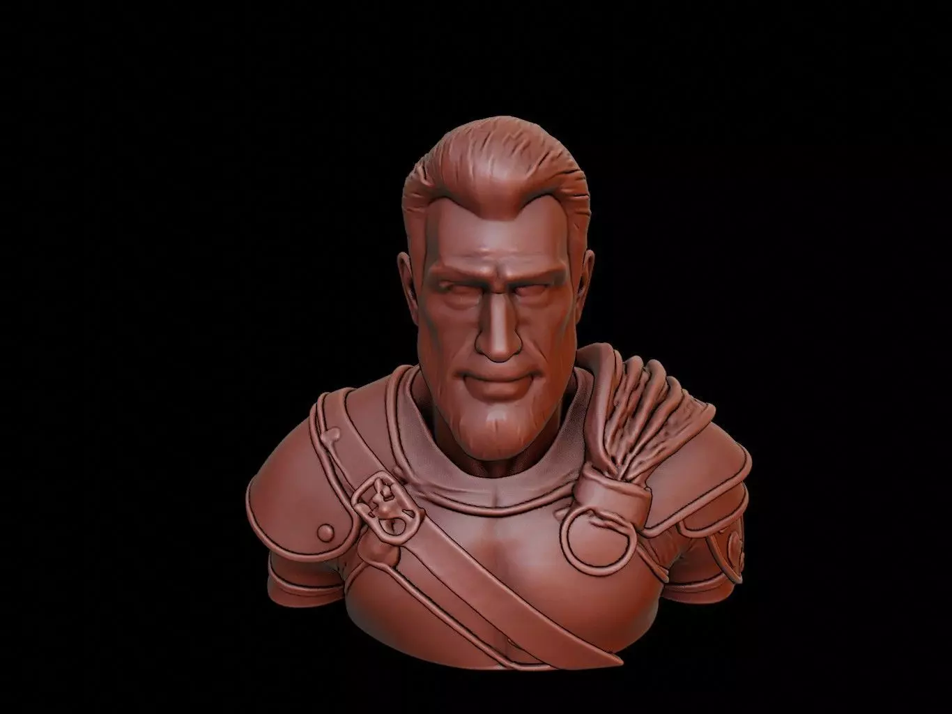 Alp Arslan Bust 3D print model