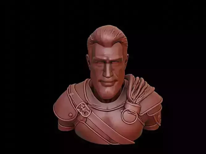 Alp Arslan Bust 3D print model