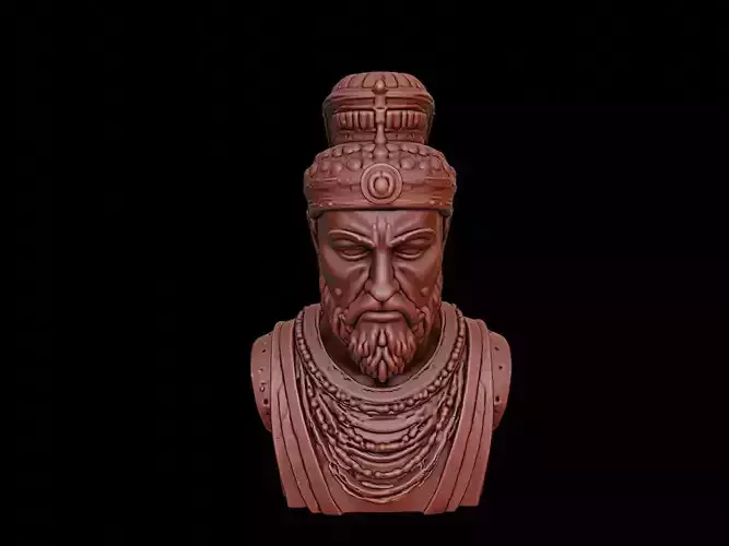 Ashoka the Great Bust