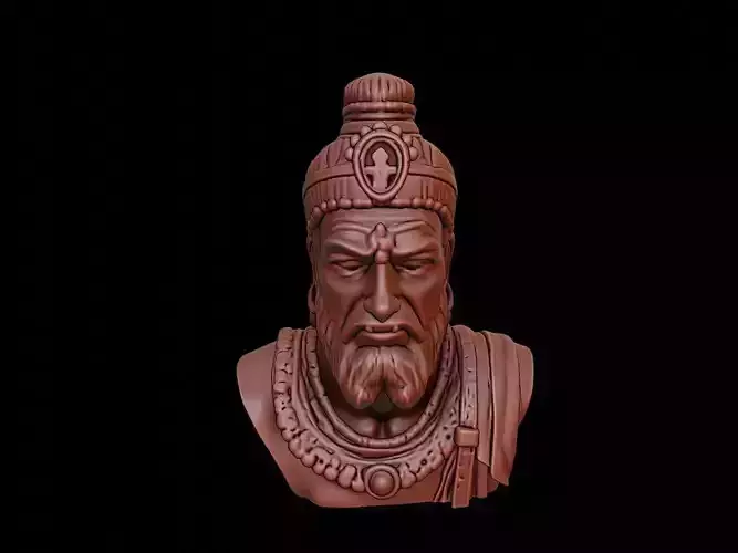 Ashoka the Great Bust