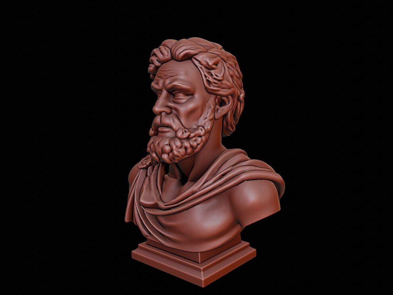 Belisarius Bust 3D print model_2