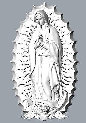 Nossa Senhora de Guadalupe 3D print model