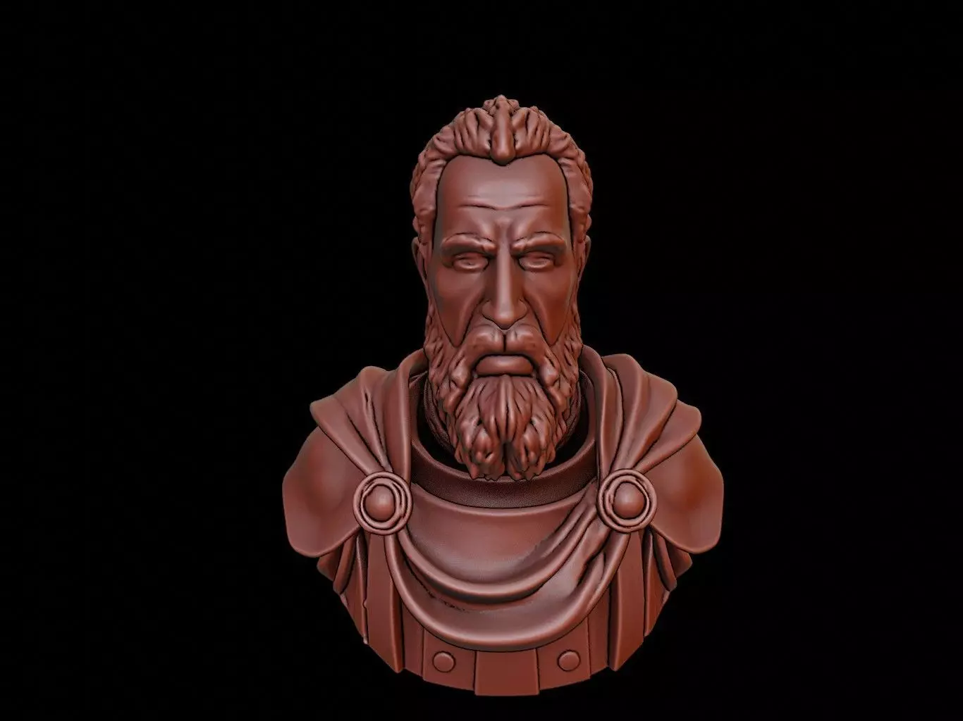 Charles V Bust 3D print model