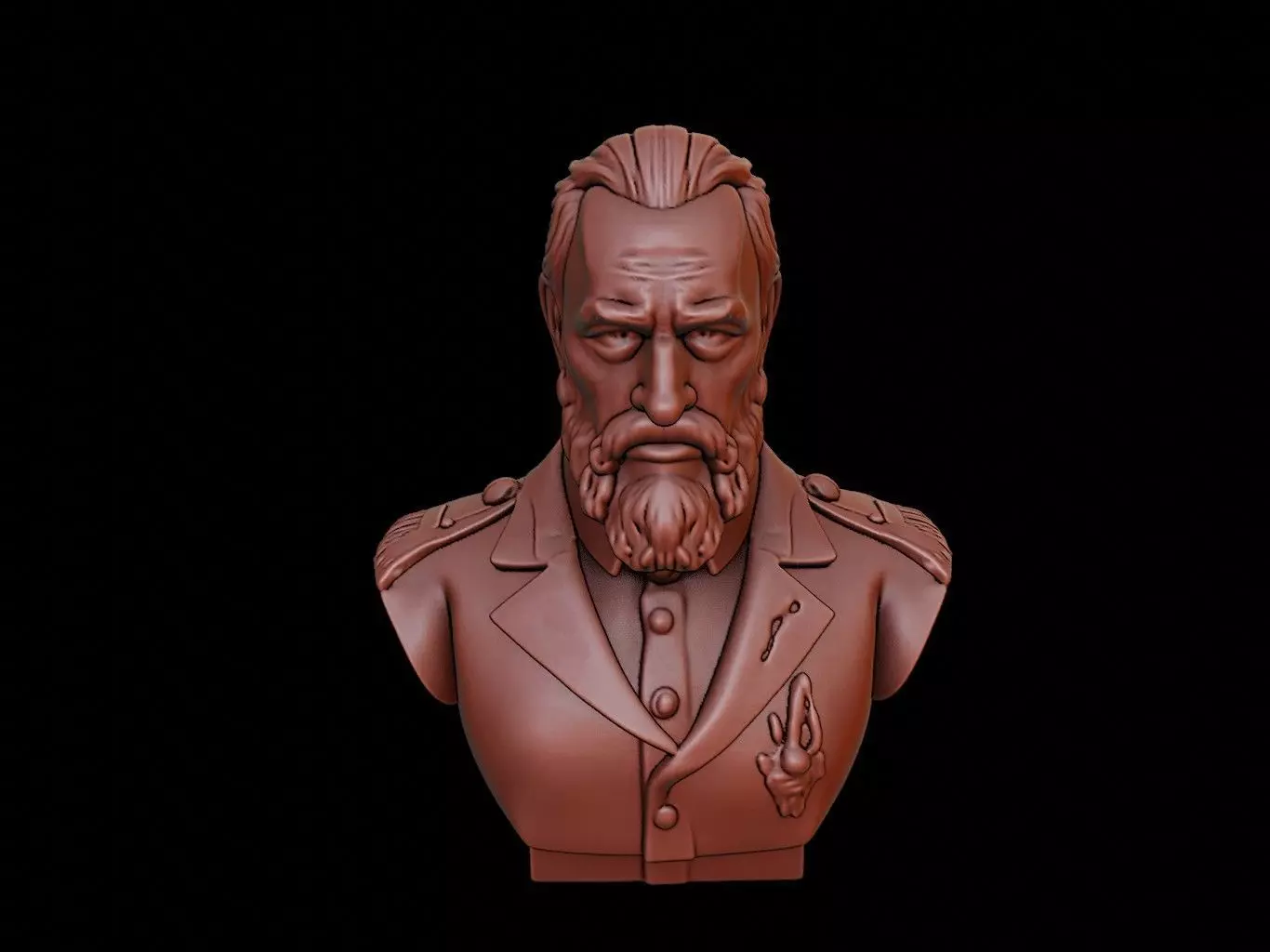 Charles XII Bust 3D print model