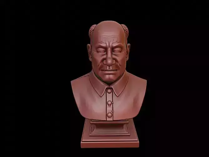 Chiang Kai shek Bust 3D print model