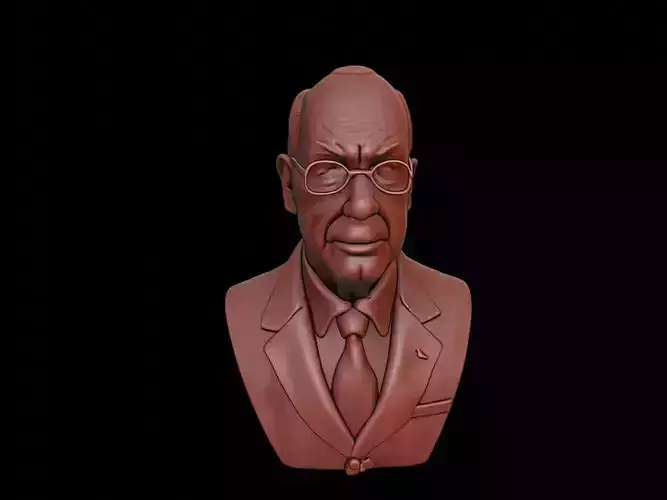 Colin Powell Bust 3D print model