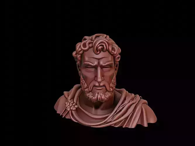 Constantine the Great Bust 3D print model