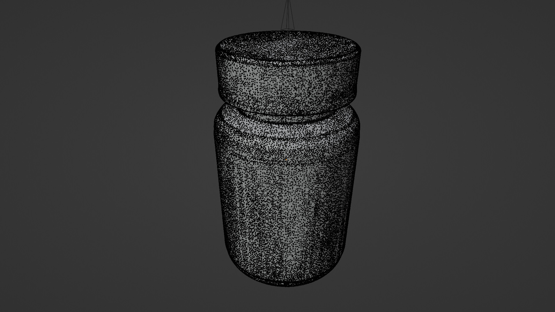 old bottle Low-poly 3D model_4