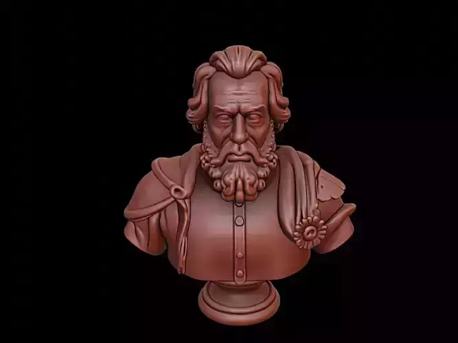 Frederick the Great Bust