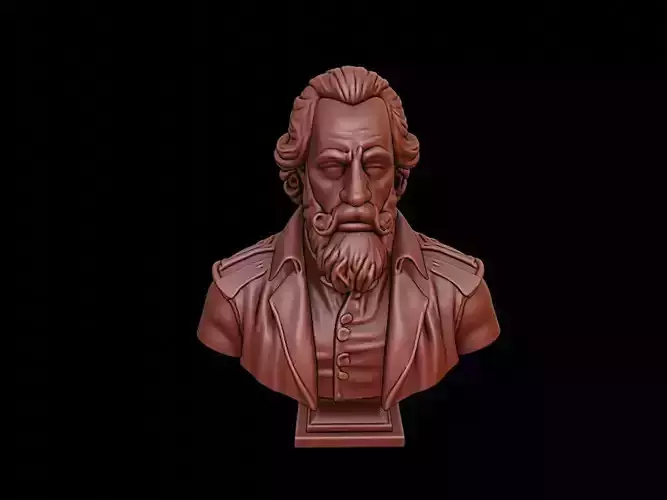 Frederick the Great Bust