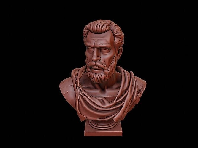 Gaius Marius Bust 3D print model