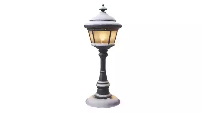 vintage lamp post