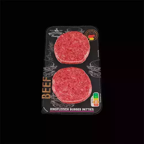 Burger Patties Skin 3D model